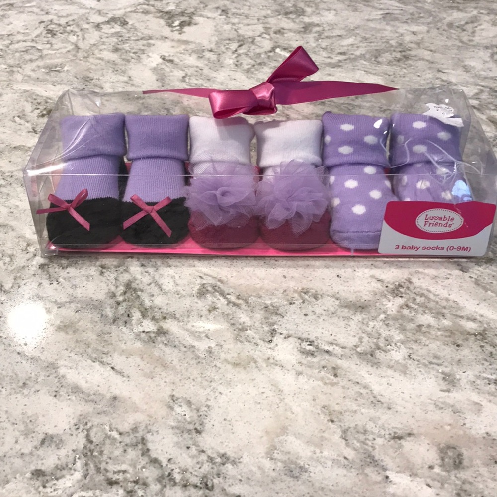 Baby girl socks